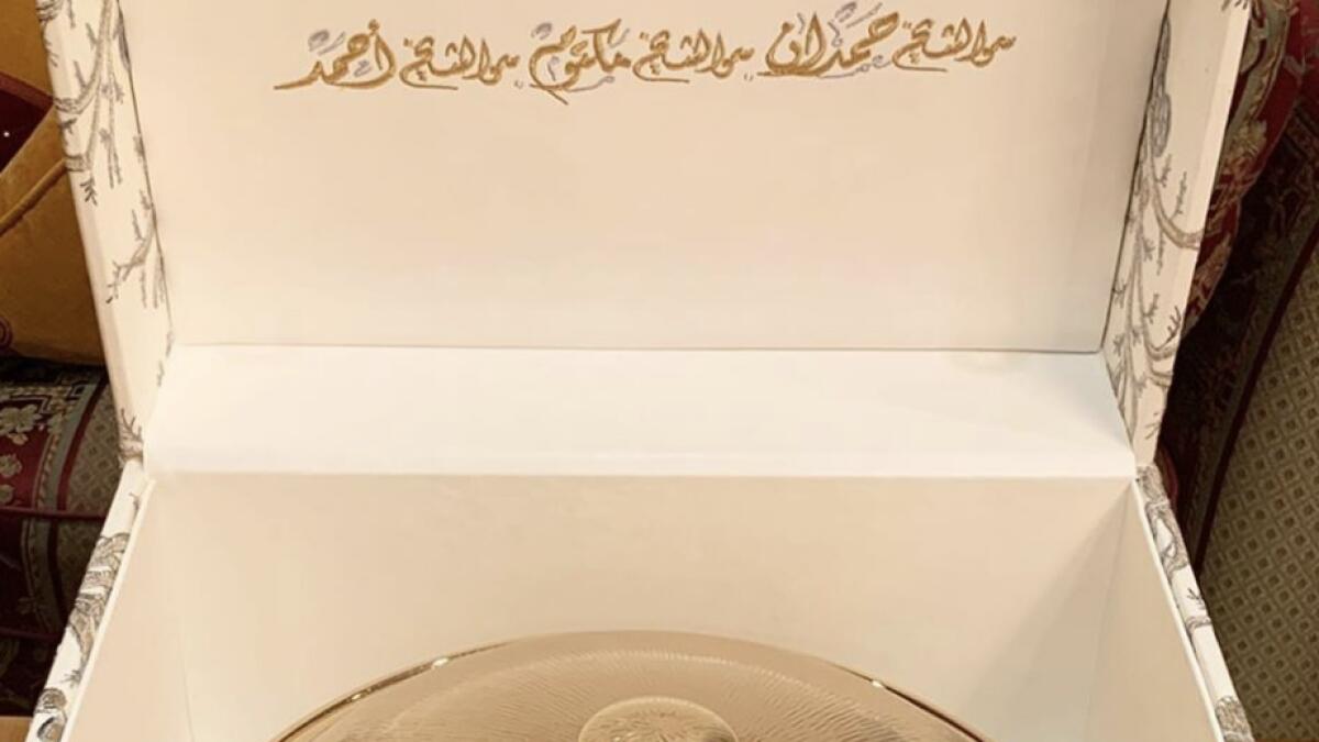 Photos: Dubai Crown Prince Sheikh Hamdan, brothers delicious wedding invite