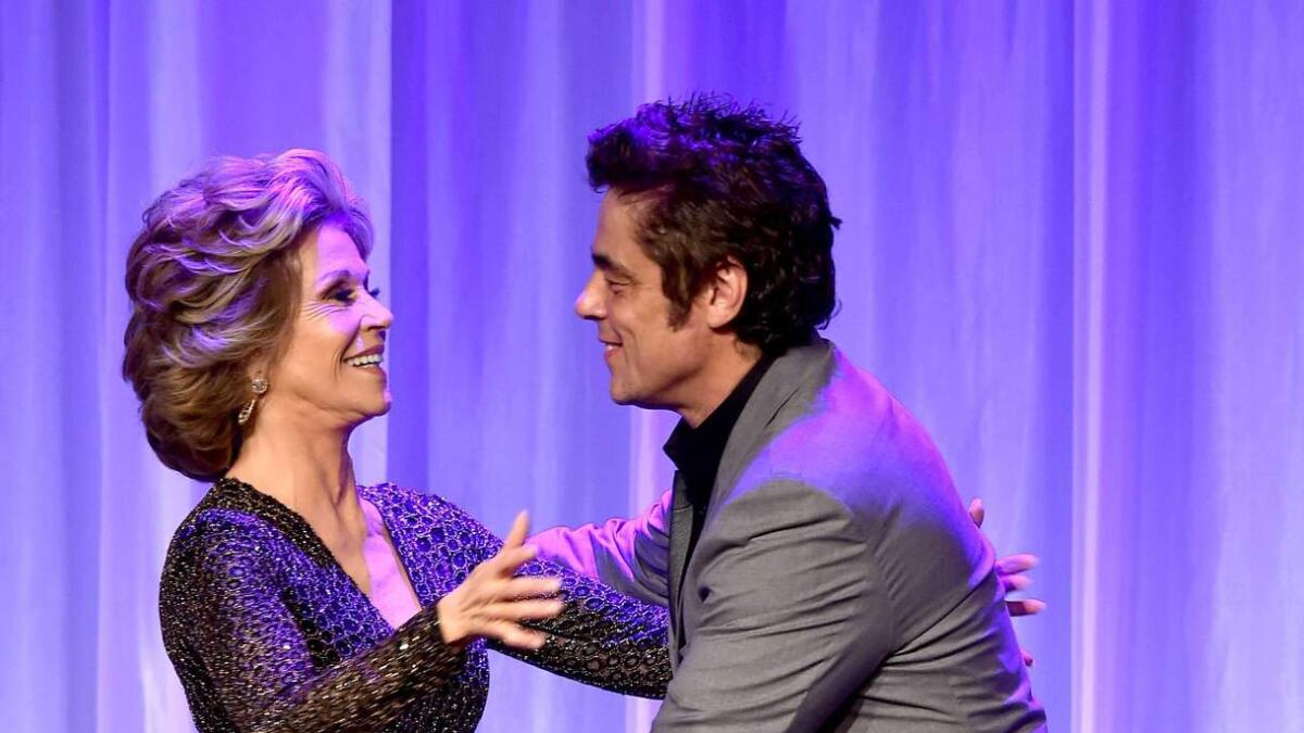 Lady Gaga, Jane Fonda steal show at Golden Globes bash