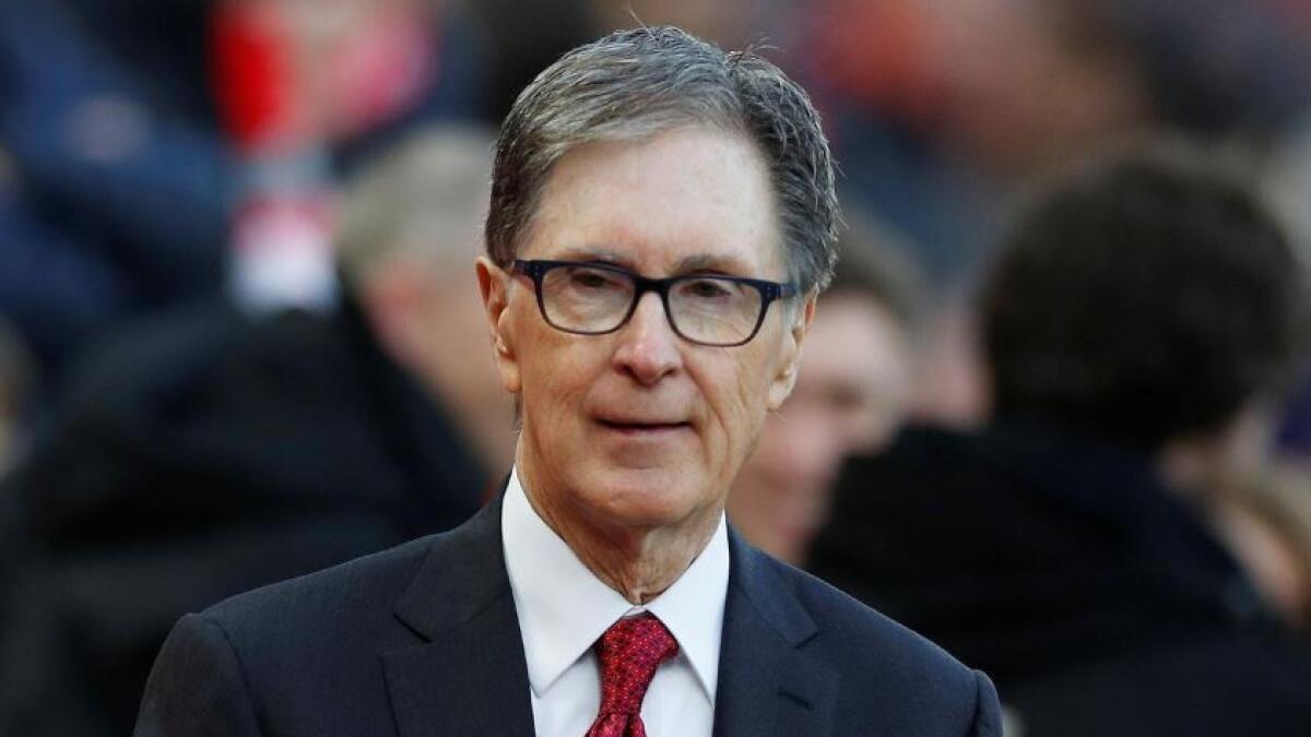 Liverpool owner John W. Henry. (Reuters)