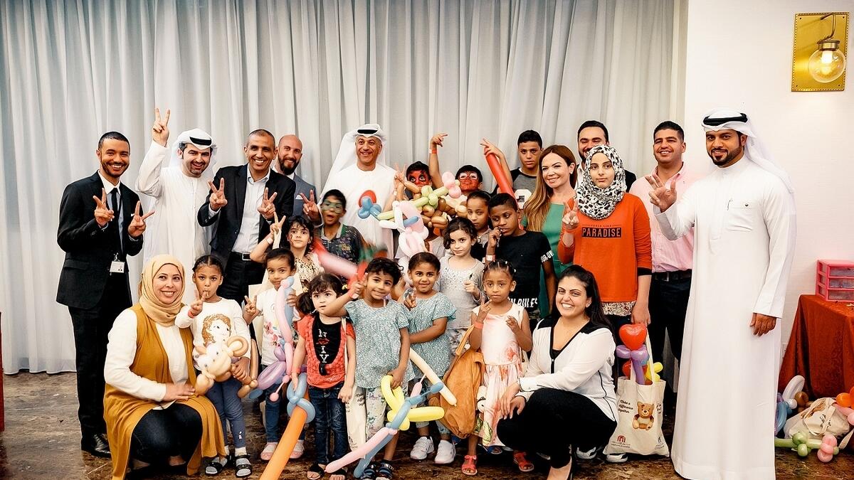 Majid Al Futtaim shopping malls in Dubai host iftar for Red Crescent orphanage 