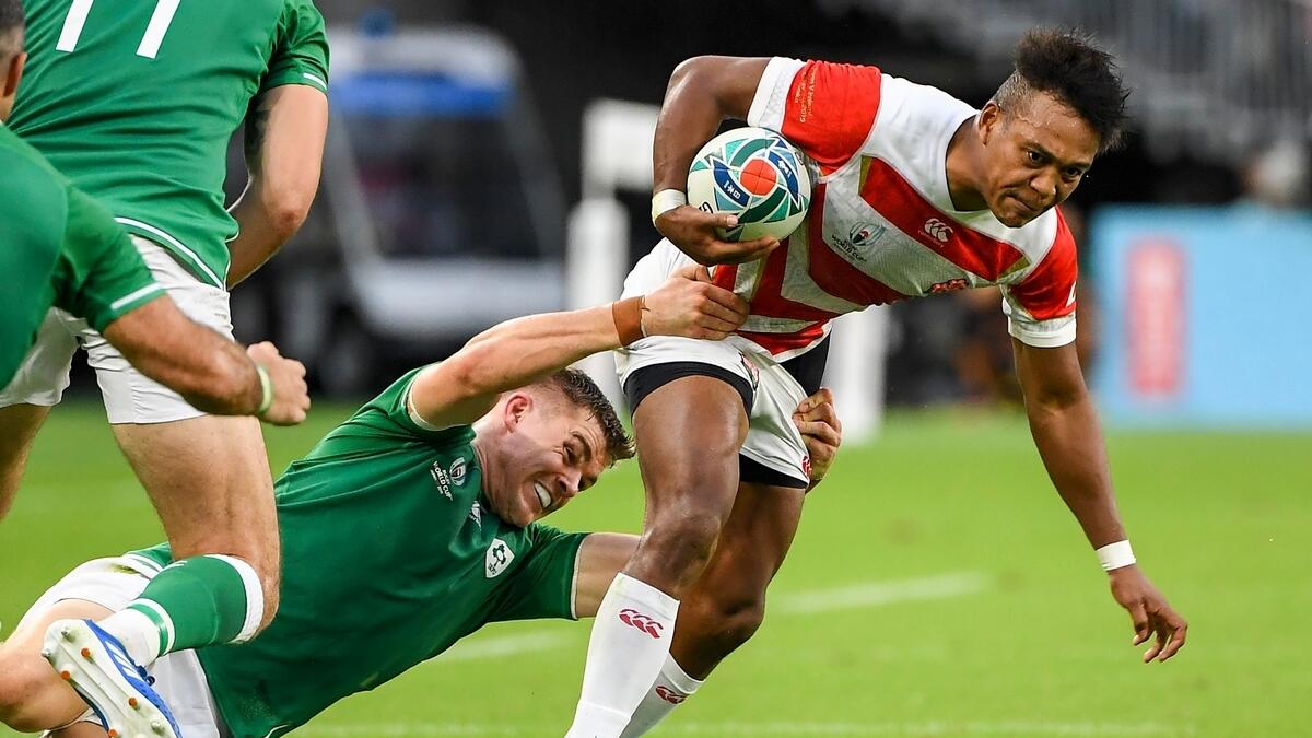 Hosts Japan stun Ireland 19-12 in massive World Cup upset