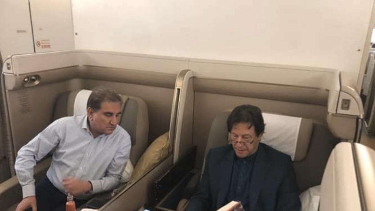 Imran Khan, Paksitan, Islamabad airport.