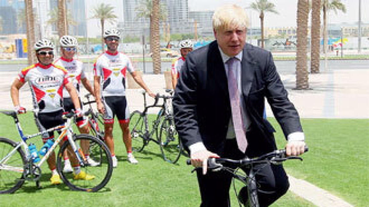 Mayor Boris pitches for London