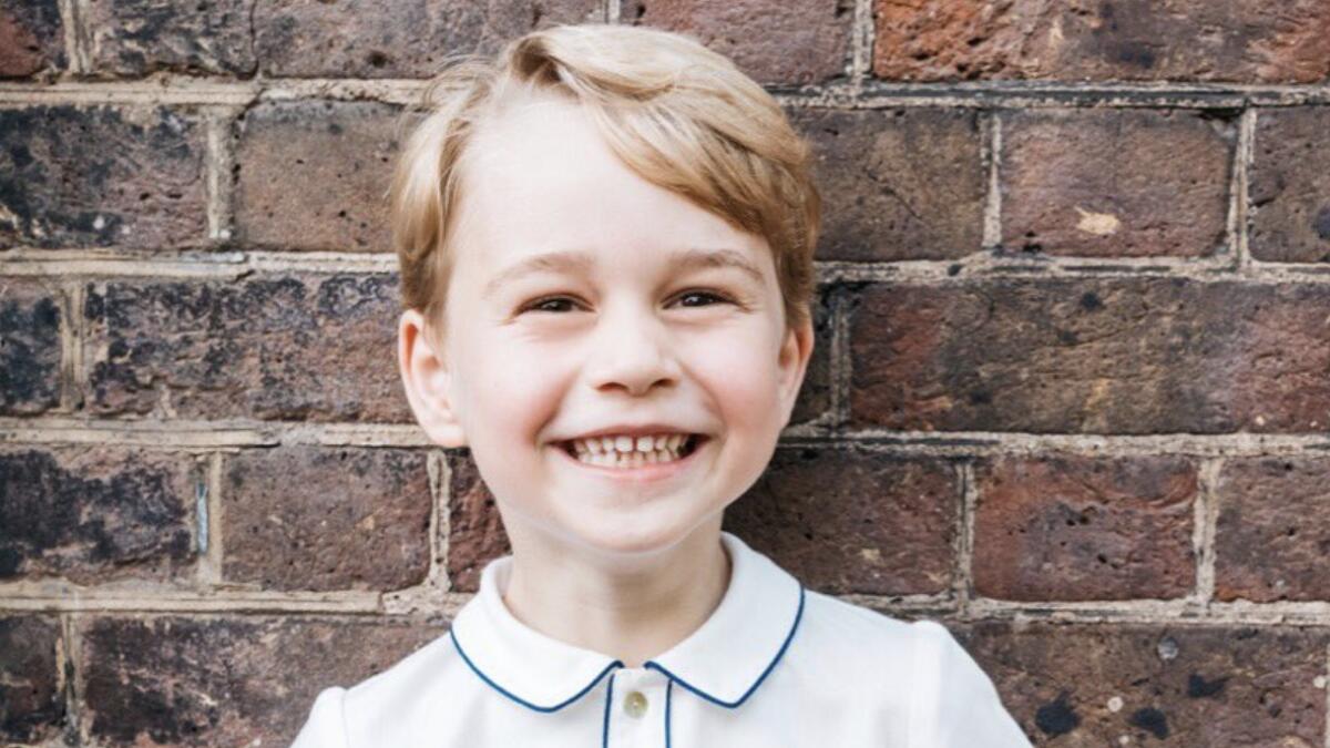 Prince George turns five: New official birthday photo released
