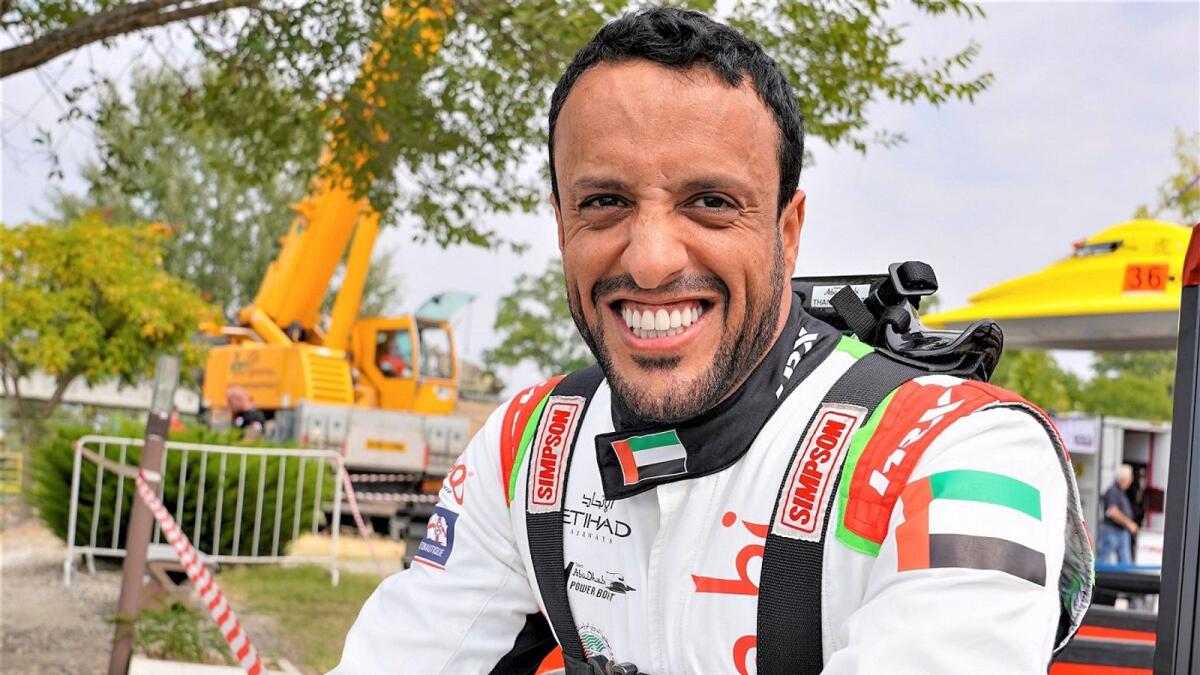 Thani Al Qemzi is second fastest in qualifying in Italy. — Supplied photo