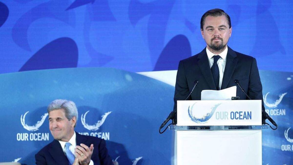 Leonardo DiCaprio warns, We are pushing oceans to the brink