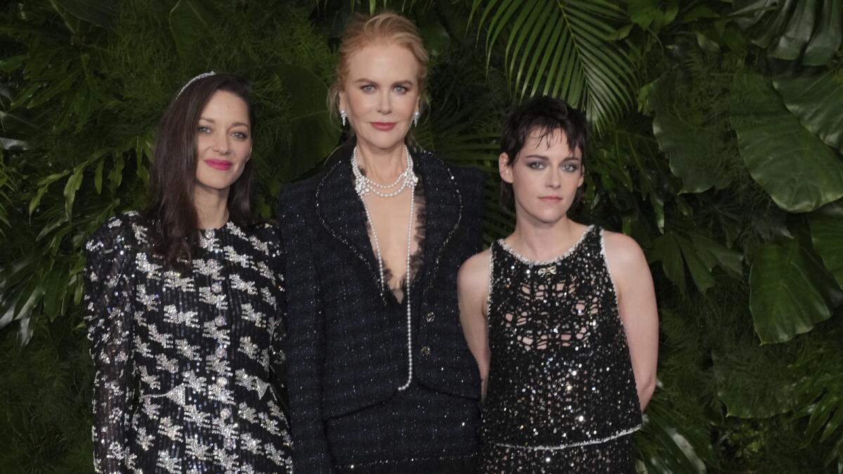 Marion Cotillard, Nicole Kidman and Kristen Stewart