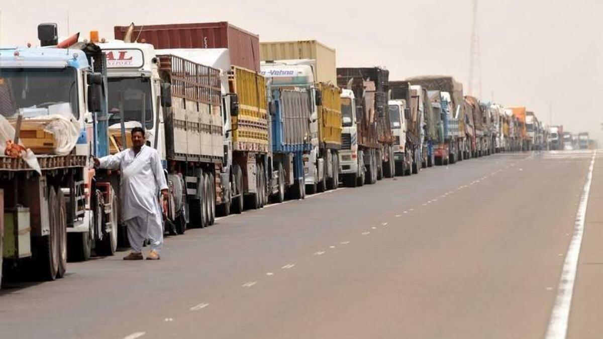 Trucks banned on Abu Dhabi road this Sunday 