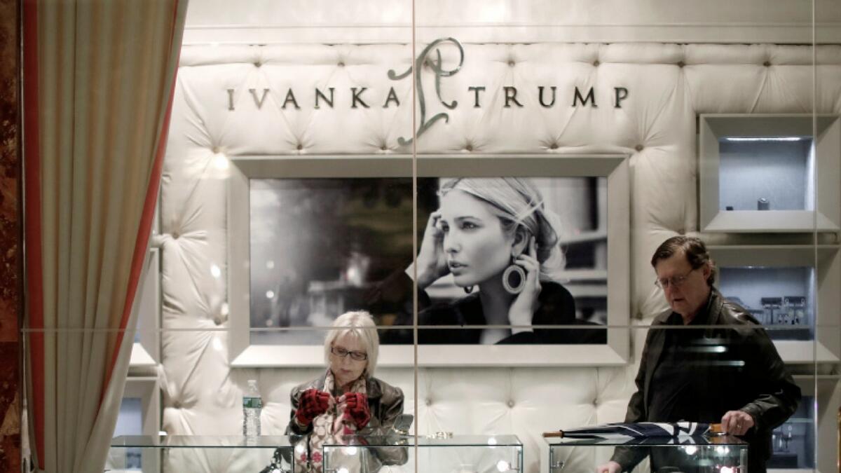 Ivanka Trump closes down her fashion brand