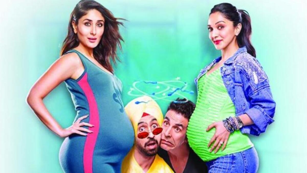 Good Newwz: Stars Akshay Kumar, Kareena Kapoor Khan, Kiara Advani and Diljit Dosanjh and is about two couples who are trying to have a baby through IVF.  Rotten Tomatoes gives it 79%