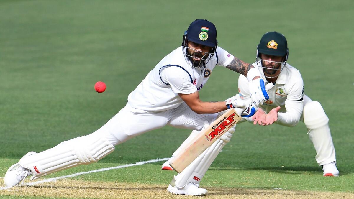 Indian captain Virat Kohli (left) will need to be at the top of his game in the WTC final against New Zealand. (AFP)