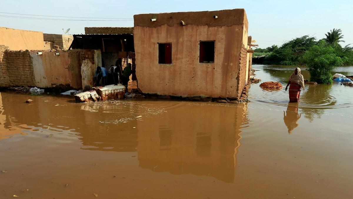 uae, aid, sudan, floods, emirates red crescent