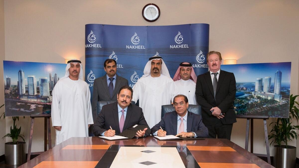 Shapoorji Pallonji Mideast will be carrying out the work in Nakheel's Palm Gateway project.