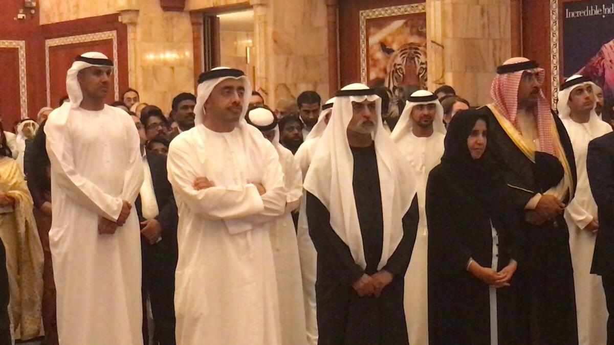 Video: Indians celebrate their 69th Republic Day in UAE, Sheikh Abdullah attends Abu Dhabi event