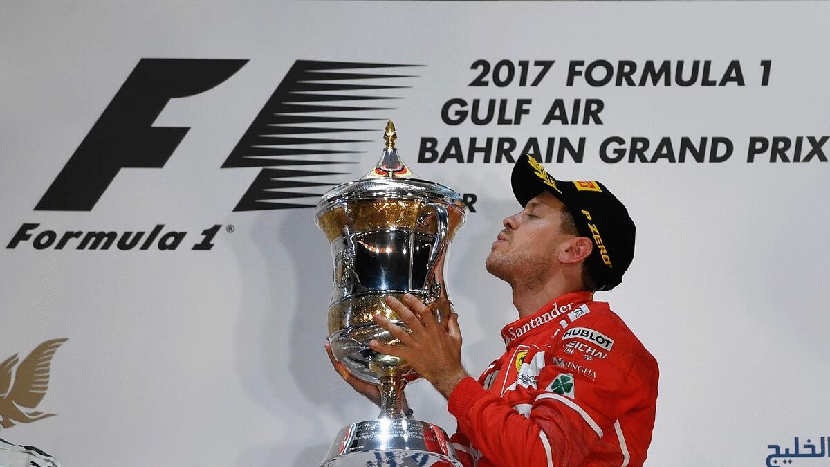 F1: Vettel leads Ferraris revival to Russia