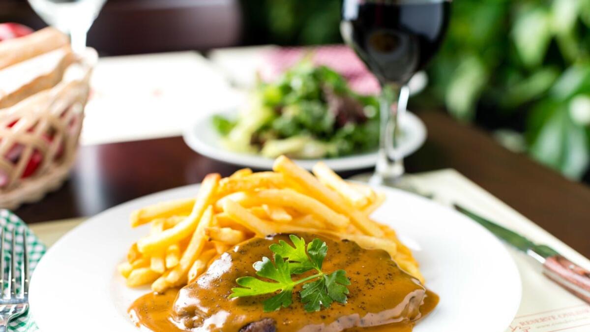 FRANCE. Wednesday is ladies’ night at Couqley French Bistro in JLT with free-flowing grape beverages, a signature cocktail of the night, and a main for Dh99 from 6pm. Value like that cannot be ignored especially when there’s steak tartare and moules frites on the menu. Oh la la indeed.