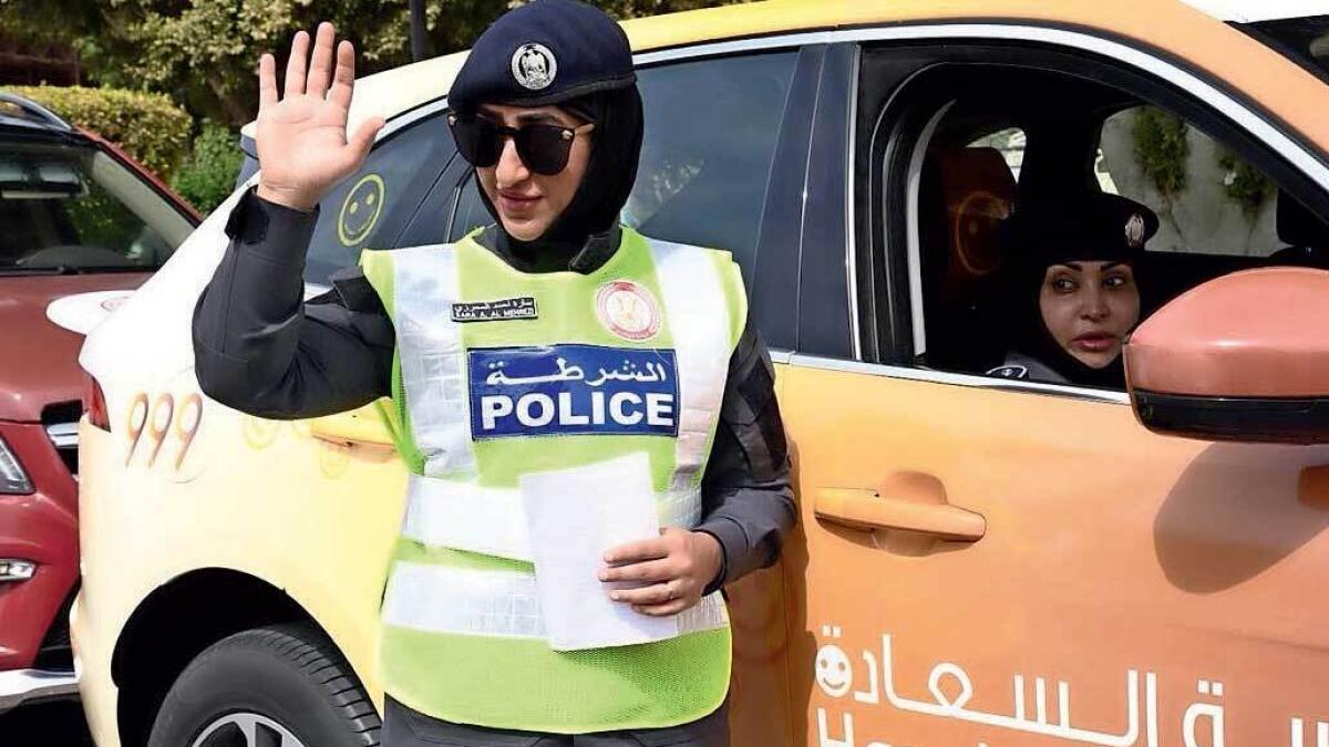 The happiness patrol initiative launched by the Abu Dhabi Police has gained attention worldwide.