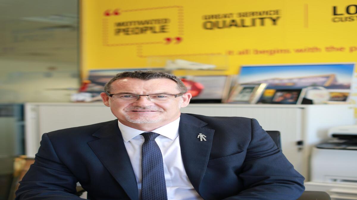 Geoff Walsh, country manager at DHL Express UAE. — Supplied photo