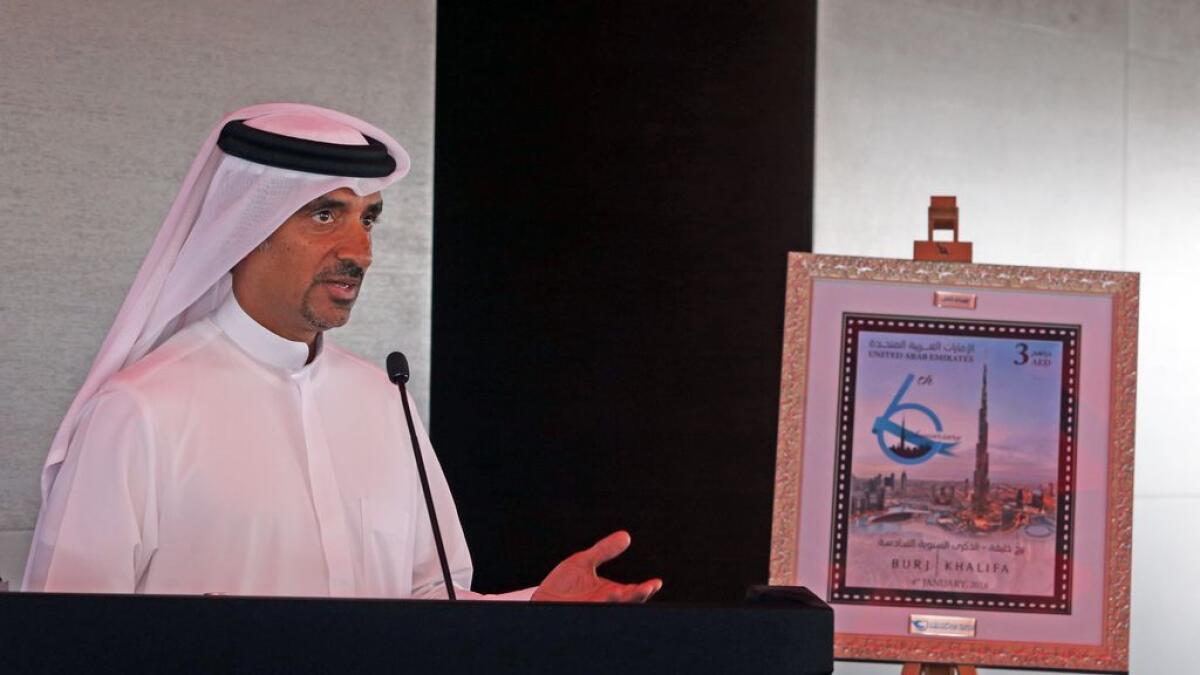 Burj Khalifa launches postage stamp to mark 6th anniversary