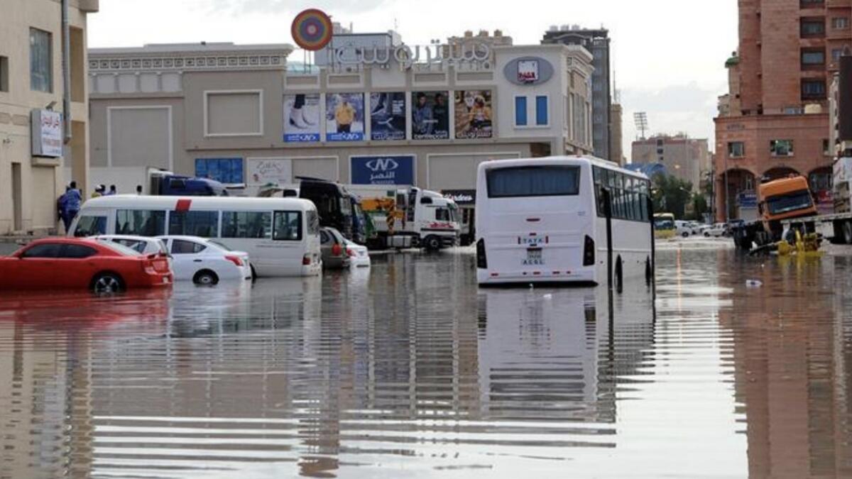 Video: Schools shut as heavy rains wreak havoc in Kuwait