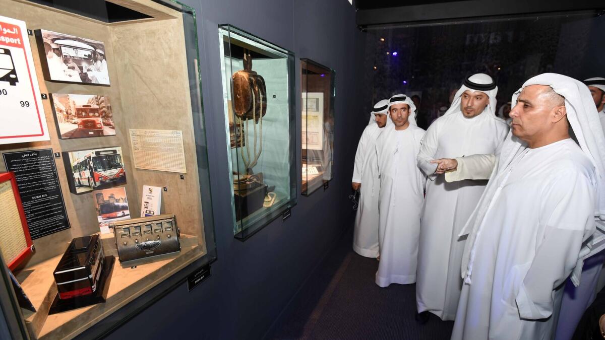 Al Tayer opening Transport Museum. Supplied photo