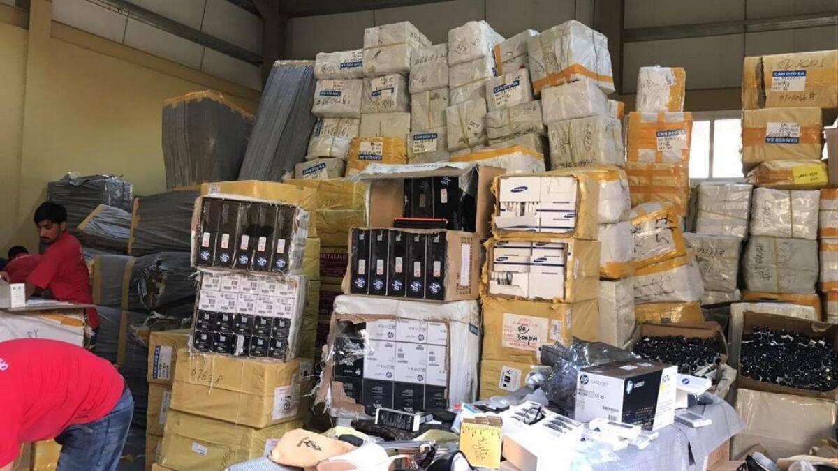 Over 3 million pieces of fake goods seized in Dubai