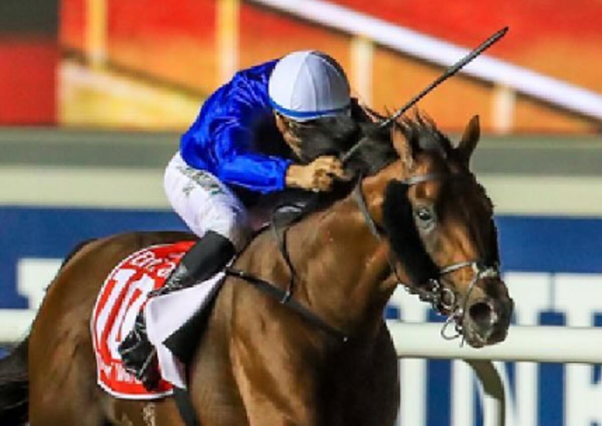 Saeed bin Suroor trained Thunder Snow to became the first horse to win the Group 1 Dubai World Cup Sponsored By Emirates twice. - Instagram