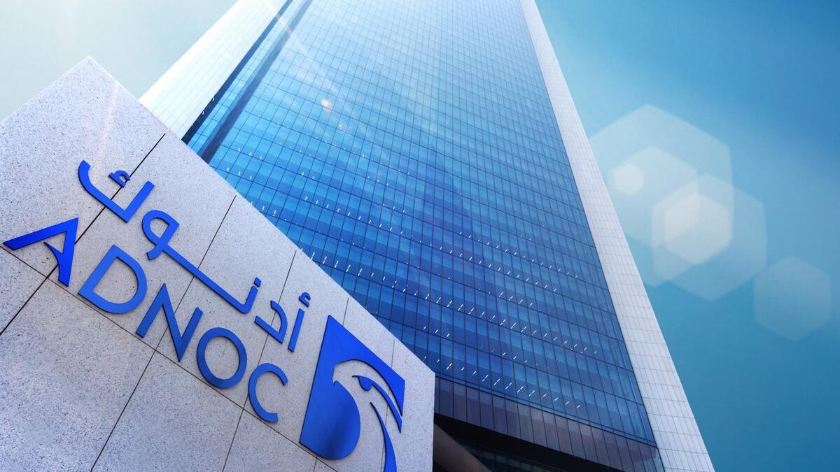 Adnoc's 2030 sustainability goals include a commitment to reduce GHG intensity by 25 per cent. - KT file