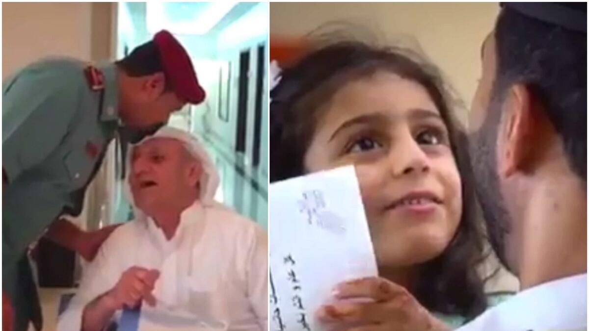 Noble gesture: Sharjah Police shower elderly, orphans with Eid gifts