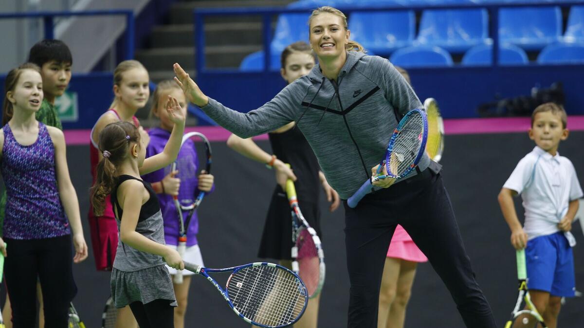 Maria Sharapova to play doubles for Russia 