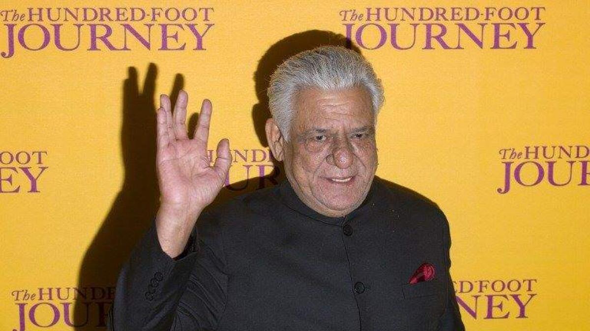 Indian leaders pay tributes to Om Puri