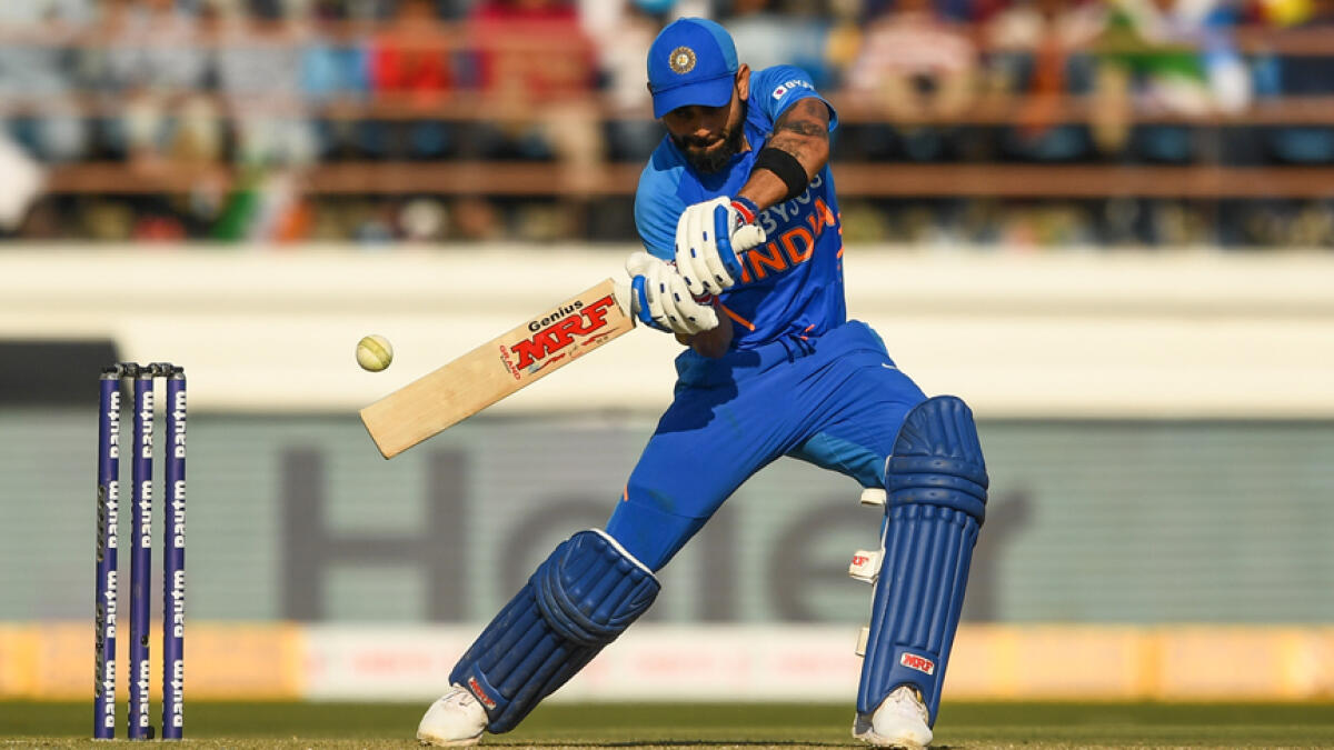 Virat Kohli's batting style is reminiscent to that of Viv Richards, according to Sunil Gavaskar. - AFP