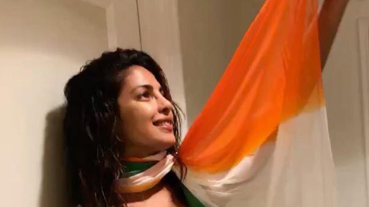 Video: Bollywood star Priyanka Chopra trolled for Independence Day post
