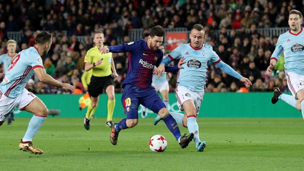 Messis masterclass against Celta in Cope del Rey