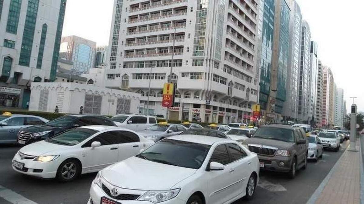 Traffic delay expected after accident in Abu Dhabi