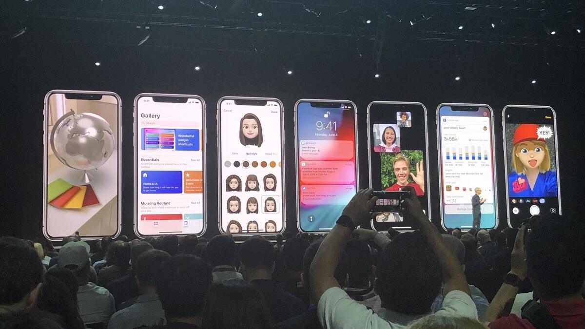 iOS 12 'doubles down' on performance; Apple promises that apps will be up to 40 per cent faster.