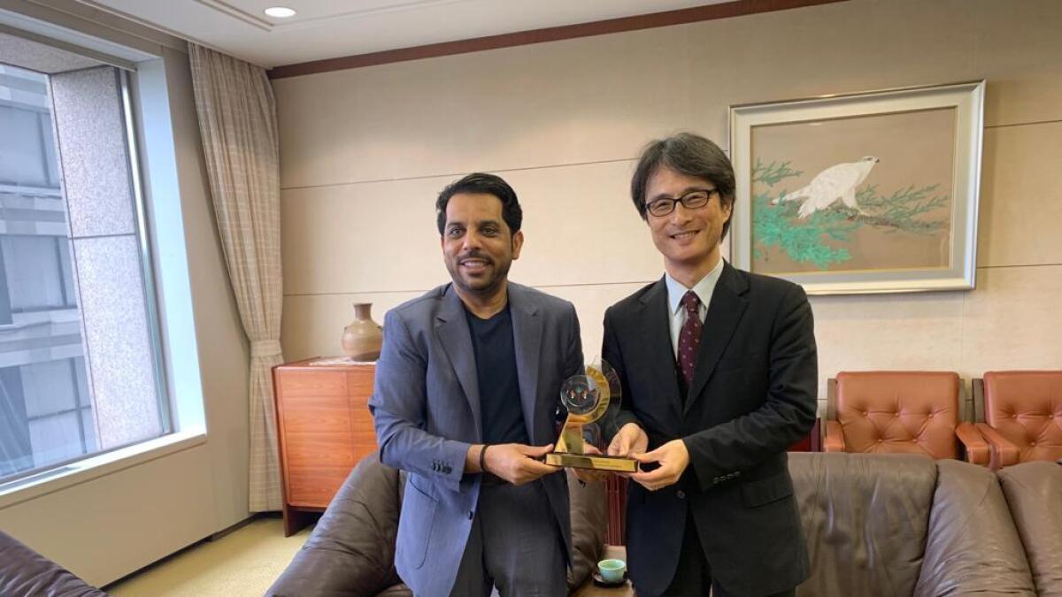 Sharjah Finance Department strengths ties with Japan