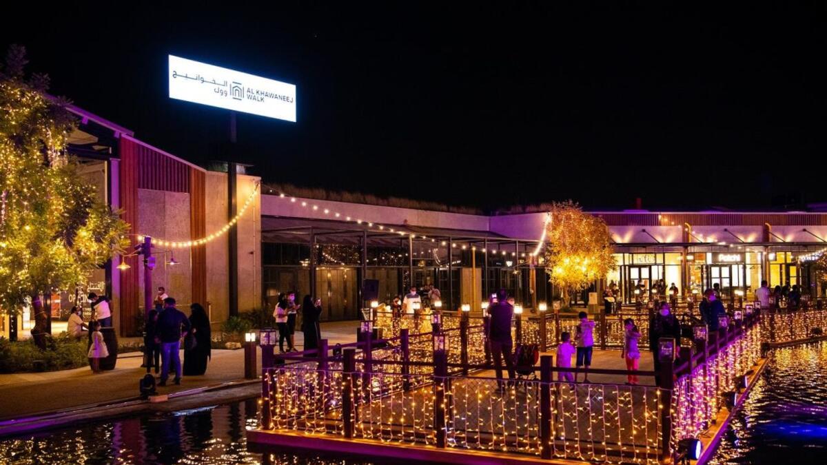 Check this out.  Al Khawaneej Walk is a new entertainment and shopping destination  comprising a wide selection of local and international brands and is now home to popular Turkish restaurant Lezzet.
