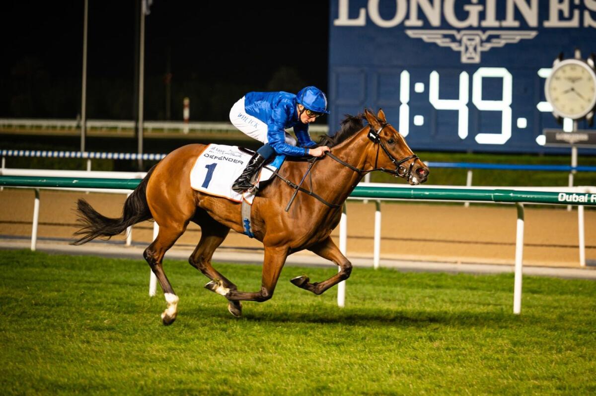 With The Moonlight wins the Balanchine Stakes. — Photo by Neeraj Murali