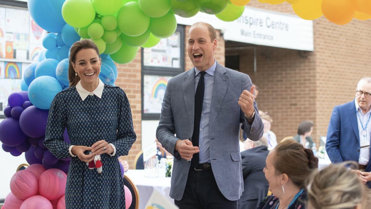 Duchess of Cambridge visit the Queen Elizabeth Hospital as part of the NHS birthday celebrations, in King's Lynn, England.  People across the UK  joined a round of applause to celebrate the 72nd anniversary of the formation of the free-to-use National Health Service, undoubtedly the country‚A¨o^s most cherished institution. The reverence with which it is held has been accentuated this year during the coronavirus pandemic. AP