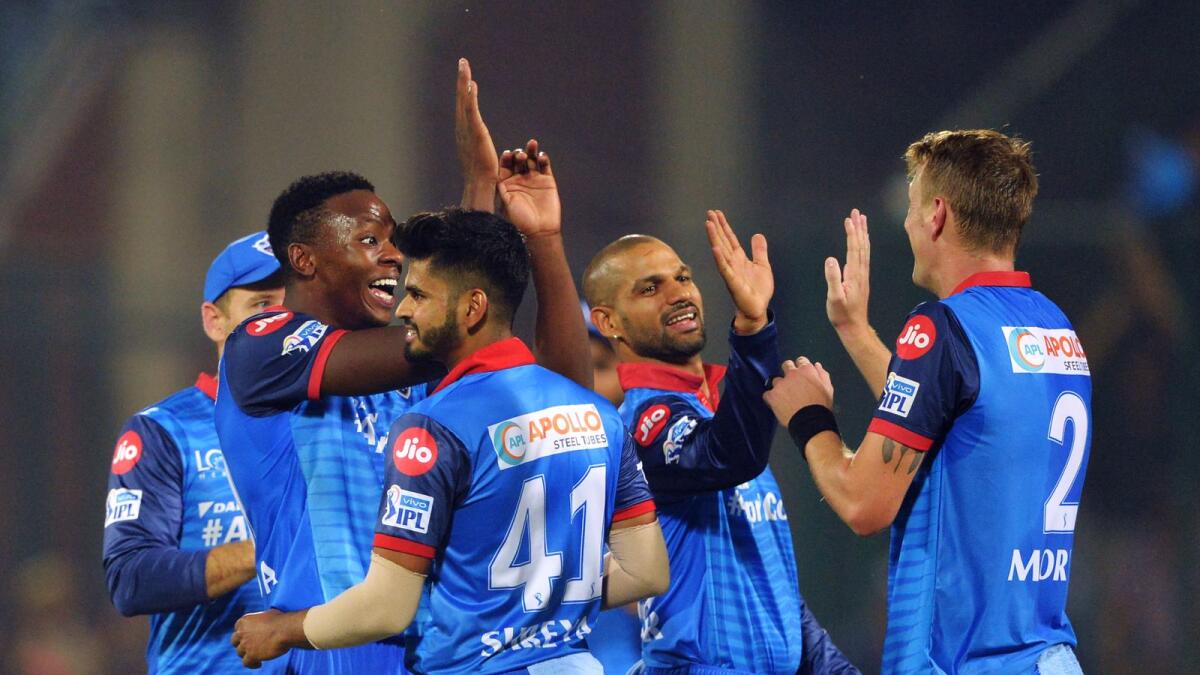 Delhi Capitals bowler Kagiso Rabada (left) has gone for plenty without picking up wickets in last two games. (AFP file)