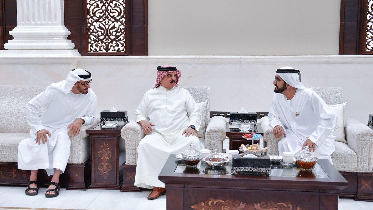 Photos: UAE leaders meet Bahrain King in Abu Dhabi