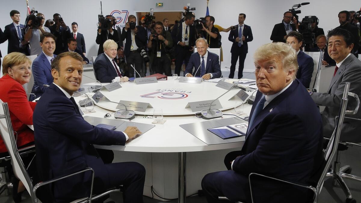 Trade and economy in focus as G7 leaders get down to work