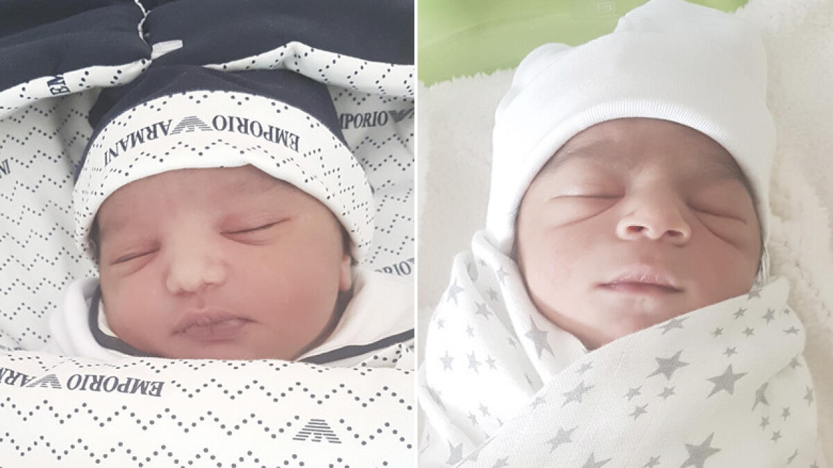2 New Year babies named after UAE President