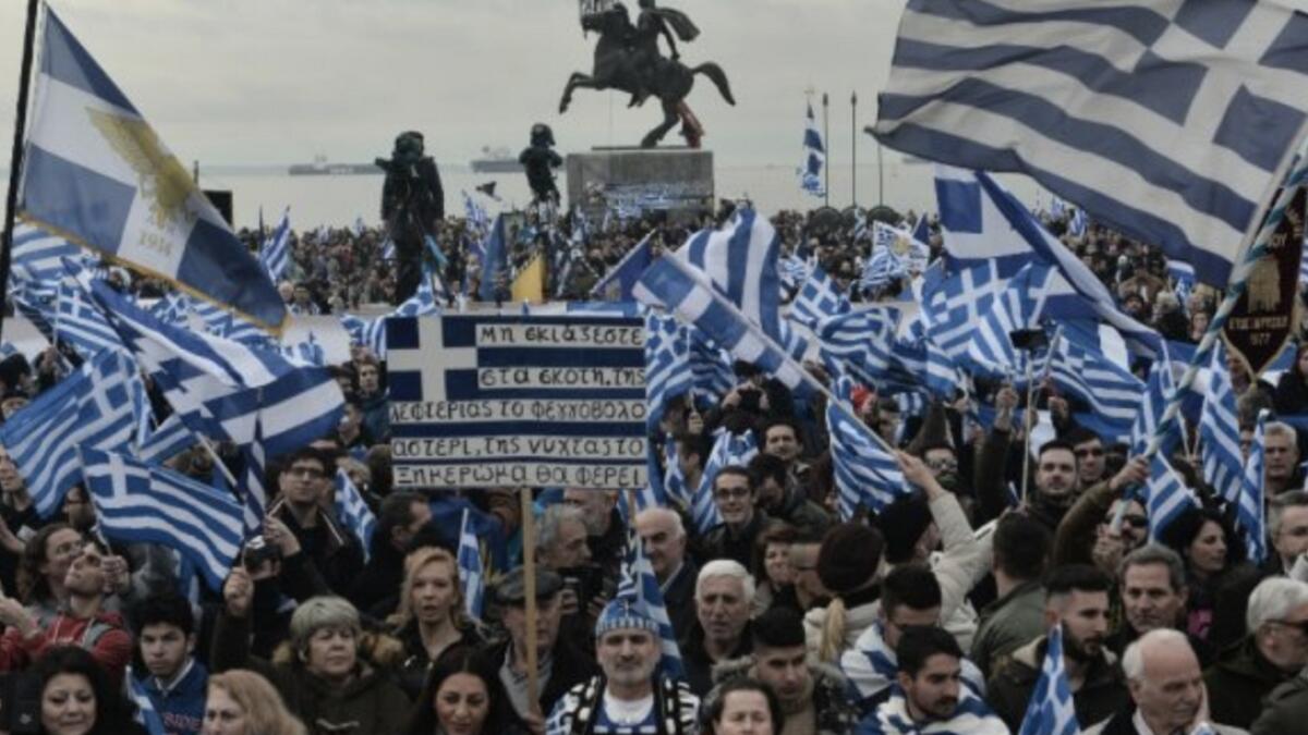 Greece, Macedonia sign deal in bid to end 27-year name row