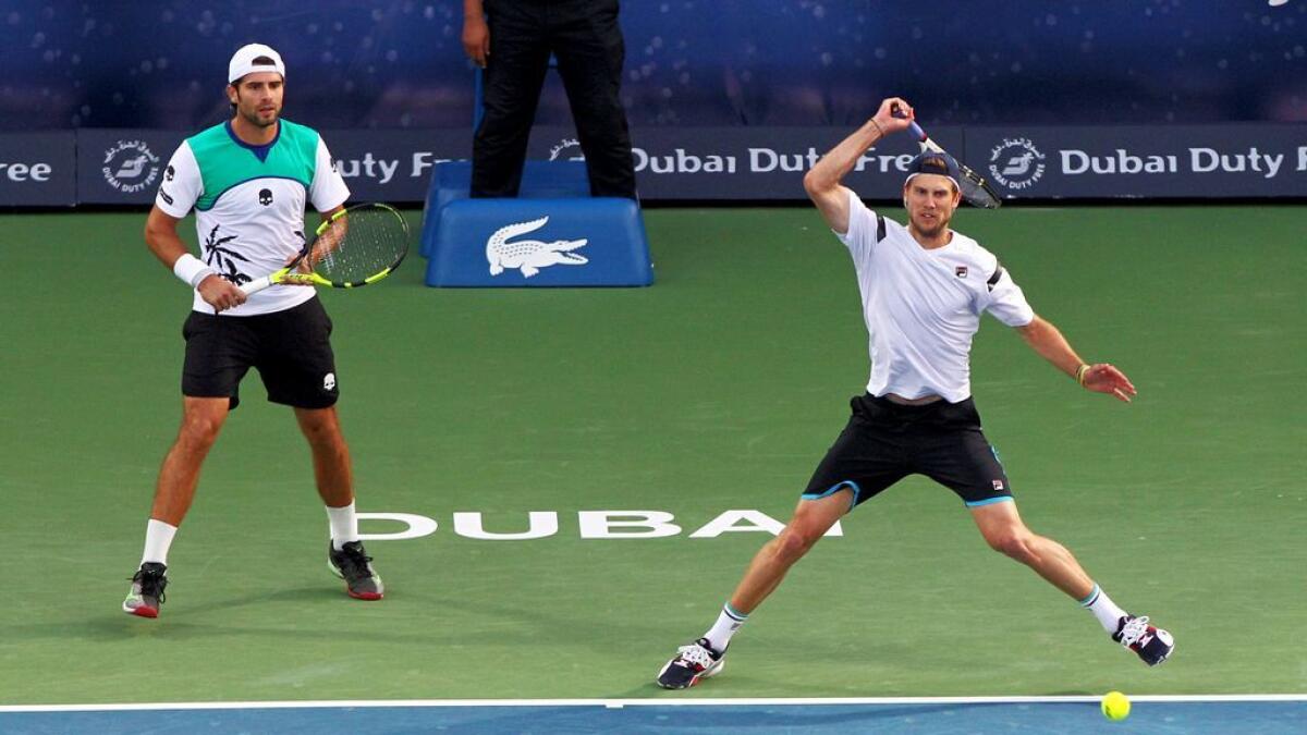 Bolelli, Seppi win Dubai Tennis Championships doubles title