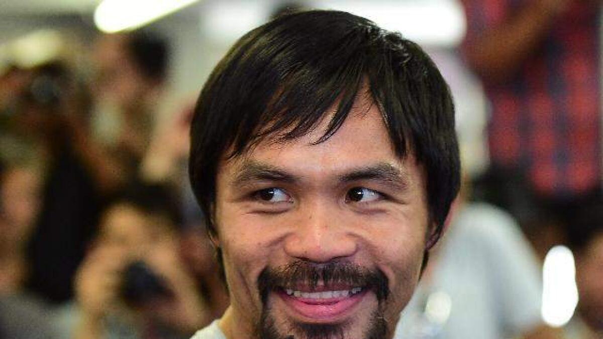 Manny Pacquiao eyes Dubai match