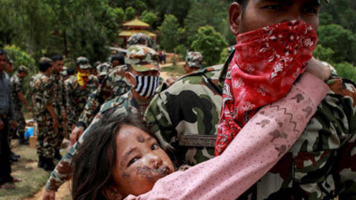 Aid reaches quake-hit Nepal villagers as death toll passes 5,000