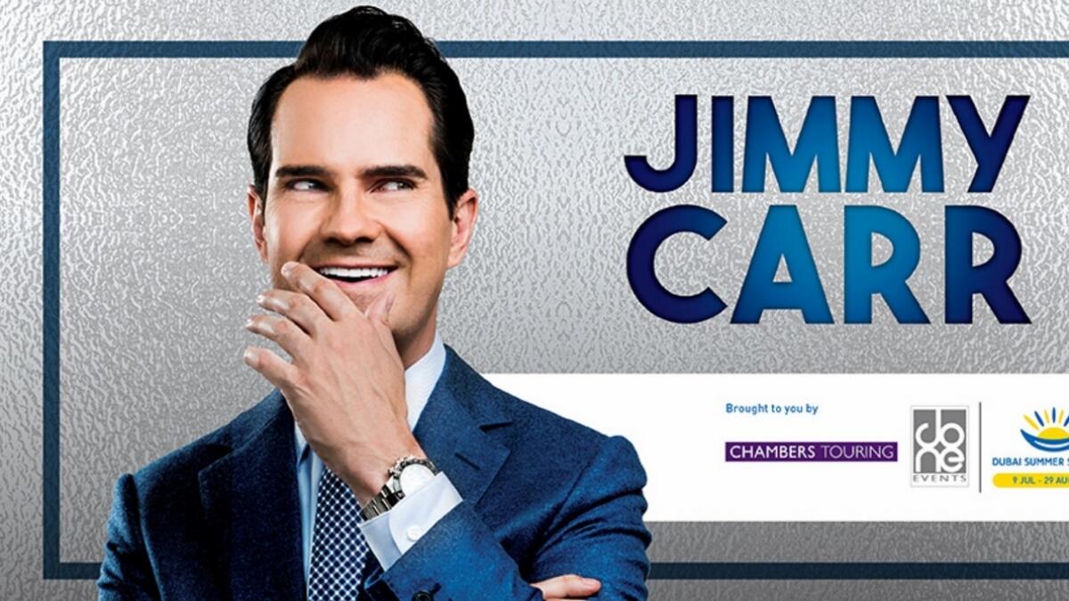 Jimmy Carr live in Dubai