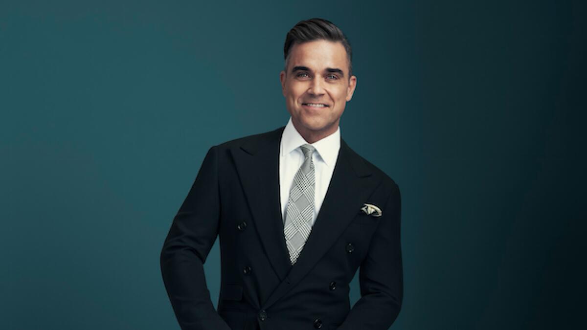 Robbie Williams, Dubai, January, 2020